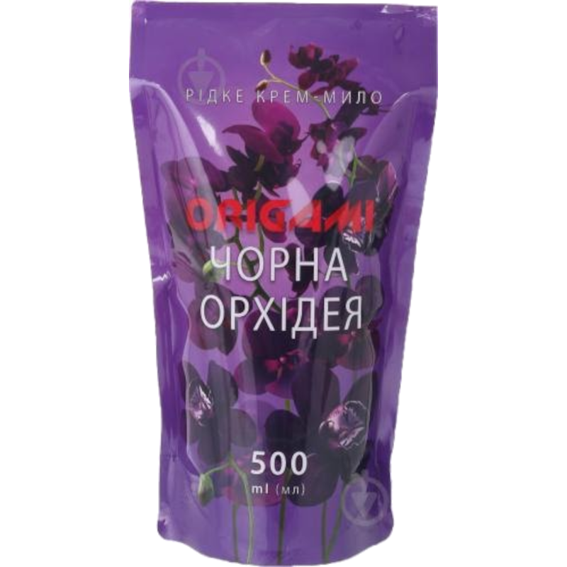 Мило рідке Origami Чорна орхідея, 0,5 л